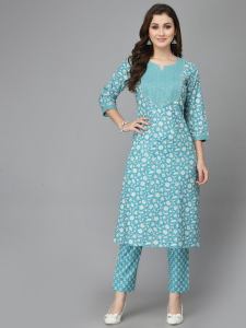 kurti pant set with dupatta